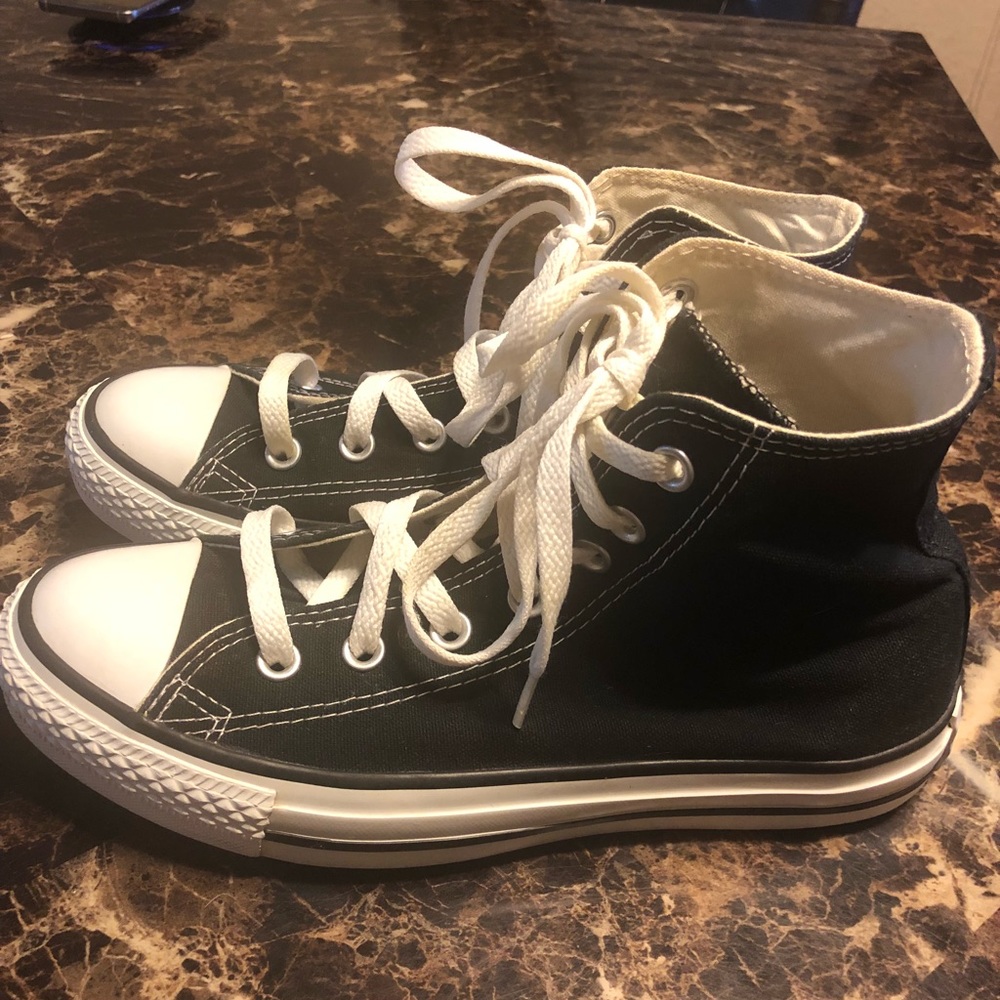 Converse Black High Tops